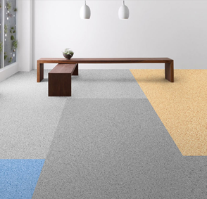 PVC商用卷材弹性地板主要适用于大型项目工程